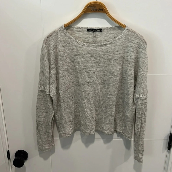 Rag & Bone gray long sleeve shirt size XS - Picture 2 of 9